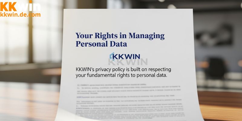 Chính sách bảo mật Khách hàng có quyền quản lý dự liệu cá nhân của chính mình