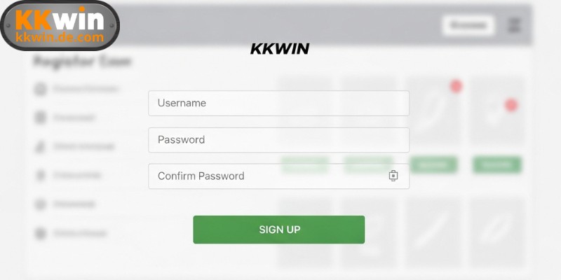 KKWIN - Cược Thể Thao, Casino Chính Thức 2026 | Great Hướng dẫn điền form đăng ký tài khoản KKWIN
