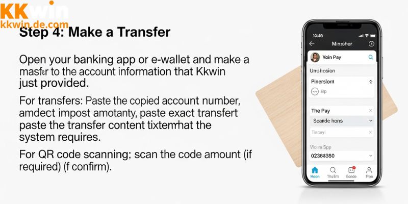 Nạp Tiền Kkwin: Giải Mã Giao Dịch Siêu Tốc Chỉ Từ 1-3 Phút Bước cuối thực hiện chuyển khoảng và tận hưởng